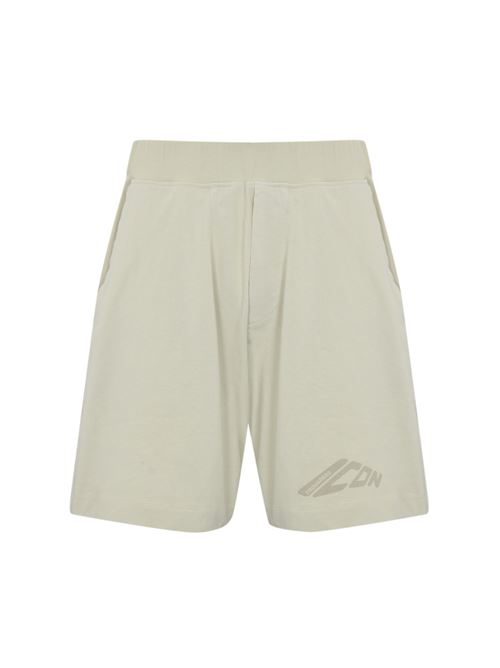 Bermuda Icon New Generetion big boxer in cotone beige DSQUARED2 | S79MU0070 S24583729